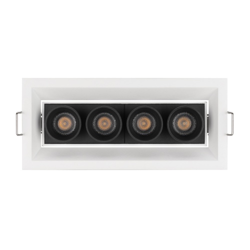 Светильник MS-ORIENT-BUILT-TURN-TC-S67x150-10W Warm3000 (WH-BK, 30 deg, 230V) (Arlight, IP20 Металл, 5 лет)