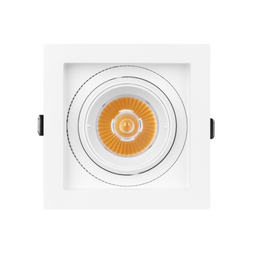 Светильник MS-VORTEX-BUILT-S117x117-20W Warm3000 (WH-WH, 20 deg, 230V) (Arlight, IP20 Металл, 5 лет)