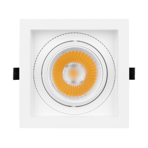 Светильник MS-VORTEX-BUILT-S140x140-30W Warm3000 (WH-WH, 17 deg, 230V) (Arlight, IP20 Металл, 5 лет)