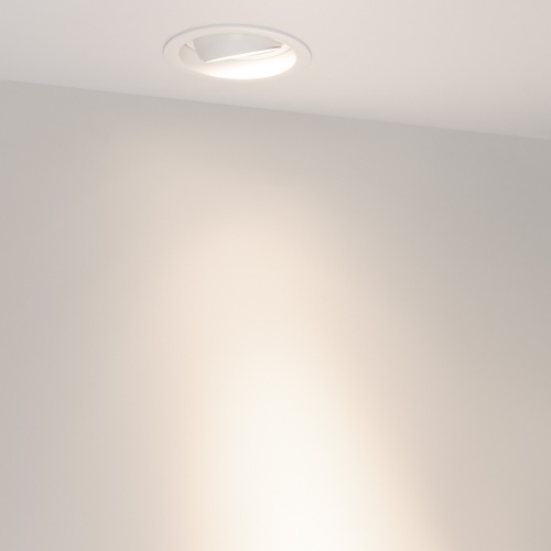Светильник MS-VORTEX-BUILT-R110-20W Day4000 (WH-WH, 20 deg, 230V) (Arlight, IP20 Металл, 5 лет)