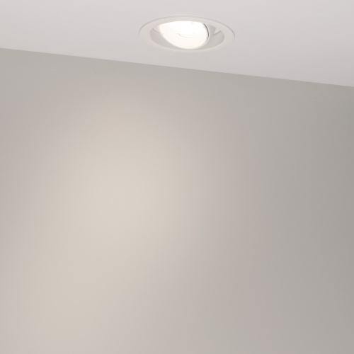 Светильник MS-VORTEX-BUILT-R110-20W Day4000 (WH-WH, 20 deg, 230V) (Arlight, IP20 Металл, 5 лет)