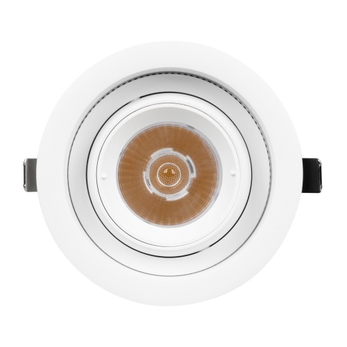 Светильник MS-VORTEX-BUILT-R110-20W Day4000 (WH-WH, 20 deg, 230V) (Arlight, IP20 Металл, 5 лет)