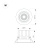 Светильник MS-VORTEX-BUILT-R110-20W Day4000 (WH-WH, 40 deg, 230V) (Arlight, IP20 Металл, 5 лет)
