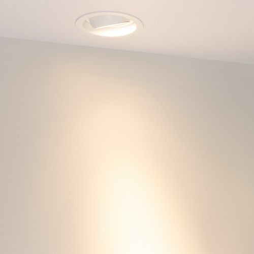 Светильник MS-VORTEX-BUILT-R110-20W Warm3000 (WH-WH, 20 deg, 230V) (Arlight, IP20 Металл, 5 лет)