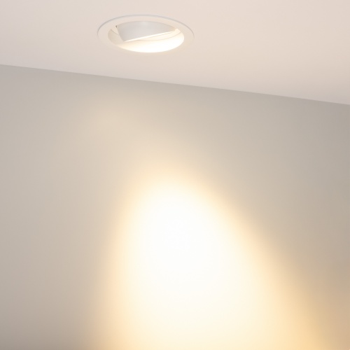 Светильник MS-VORTEX-BUILT-R135-30W Warm3000 (WH-WH, 30 deg, 230V) (Arlight, IP20 Металл, 5 лет)