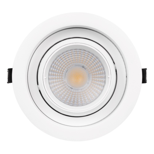 Светильник MS-VORTEX-BUILT-R135-30W Warm3000 (WH-WH, 50 deg, 230V) (Arlight, IP20 Металл, 5 лет)