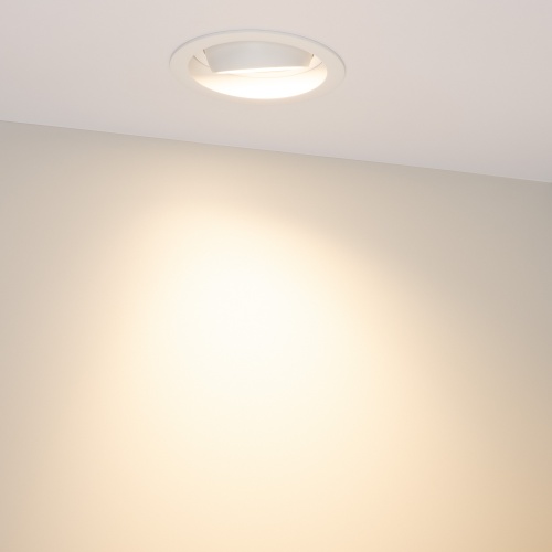 Светильник MS-VORTEX-BUILT-R135-30W Warm3000 (WH-WH, 50 deg, 230V) (Arlight, IP20 Металл, 5 лет)