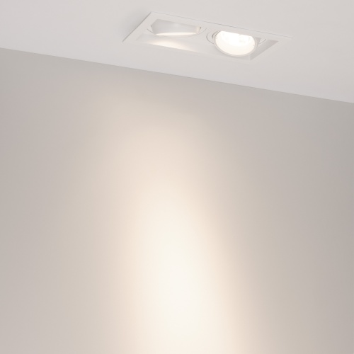 Светильник MS-VORTEX-BUILT-S210x117-2x20W Day4000 (WH-WH, 20 deg, 230V) (Arlight, IP20 Металл, 5 лет)