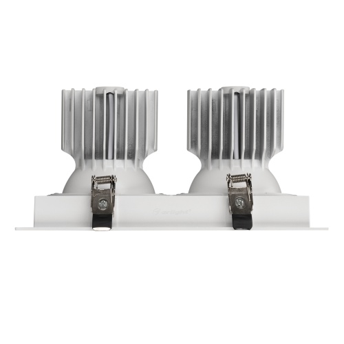 Светильник MS-VORTEX-BUILT-S250x140-2x30W Day4000 (WH-WH, 50 deg, 230V) (Arlight, IP20 Металл, 5 лет)