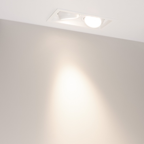 Светильник MS-VORTEX-BUILT-S250x140-2x30W Day4000 (WH-WH, 30 deg, 230V) (Arlight, IP20 Металл, 5 лет)