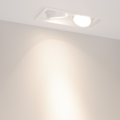 Светильник MS-VORTEX-BUILT-S250x140-2x30W Day4000 (WH-WH, 17 deg, 230V) (Arlight, IP20 Металл, 5 лет)