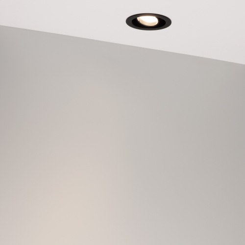 Светильник MS-VORTEX-BUILT-R90-12W Day4000 (BK-BK, 40 deg, 230V) (Arlight, IP20 Металл, 5 лет)