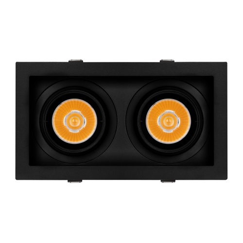 Светильник MS-VORTEX-BUILT-S210x117-2x20W Day4000 (BK-BK, 20 deg, 230V) (Arlight, IP20 Металл, 5 лет)