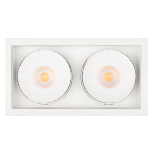 Светильник CL-SIMPLE-S148x80-2x9W Warm3000 (WH, 45 deg) (Arlight, IP20 Металл, 3 года)