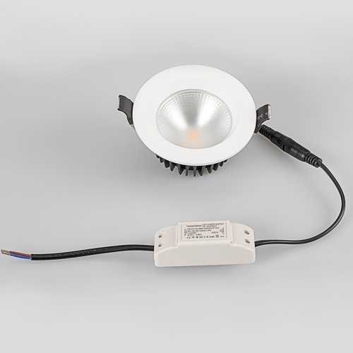 Светодиодный светильник LTD-105WH-FROST-9W Day White 110deg (Arlight, IP44 Металл, 3 года)