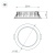 Светильник MS-MIST-BUILT-R105-9W Warm3000 (WH, 110 deg, 230V) (Arlight, IP54 Металл, 5 лет)