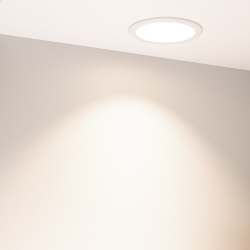Светильник MS-ALORA-BUILT-R140-12W Day4000-MIX (WH, 40 deg, TRIAC) (Arlight, IP54 Пластик, 3 года)