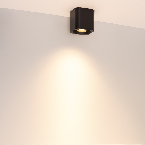 Светильник SP-ACENTO-S95x95-10W Warm2700 (BK, 20-45 deg, 230V) (Arlight, IP20 Металл, 5 лет)