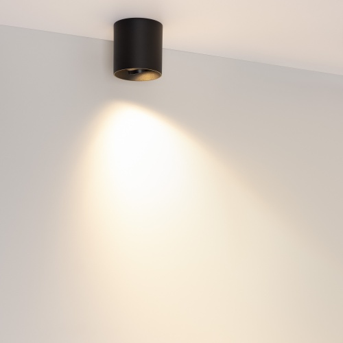 Светильник SP-ACENTO-R95-10W Warm3000 (BK, 20-45 deg, 230V) (Arlight, IP20 Металл, 5 лет)