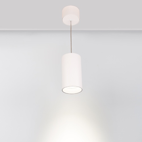 Светильник подвесной SP-POLO-R85-2-15W Day White 40deg (White, White Ring) (Arlight, IP20 Металл, 3 года)
