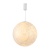Светильник SP-SILKA-HANG-R600-12W Warm2700 (WH, 330 deg, 230V) (Arlight, IP20, Натуральный шелк, 3 года)