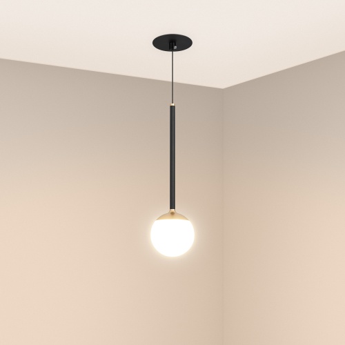 Светильник SP-BEADS-HANG-BUILT-T-R100-8W Warm3000 (BK-GD, 180 deg, 230V) (Arlight, IP20 Металл, 5 лет)