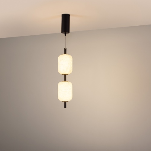 Светильник SP-CARAMELA-HANG-R120-7W Warm2700 (BK, 300 deg, 230V) (Arlight, IP20 Натуральный шелк, 3 года)