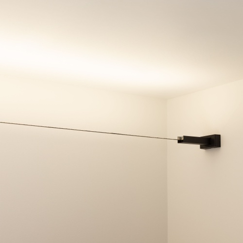 Лента-трос STINGRAY-IC-A120 24V Warm3000 (9.6 W/m, IP20, 10m) (Arlight, Сталь+Алюминий)