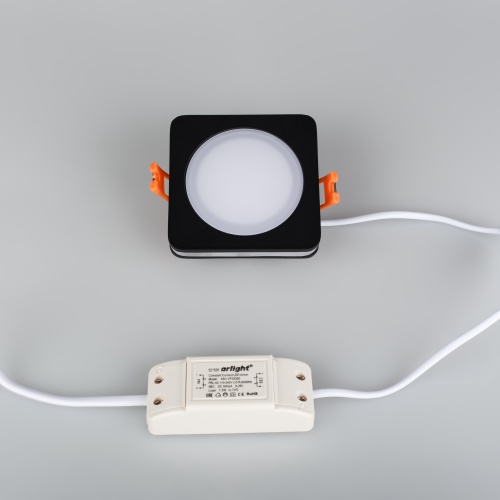 Светодиодная панель LTD-80x80SOL-BK-5W Day White (Arlight, IP44 Пластик, 3 года)