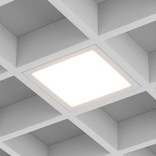 Светильник DL-GRIGLIATO-S190x190-24W Warm3000 (GR, 100 deg, 230) (Arlight, IP40 Металл, 5 лет)