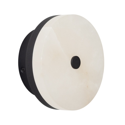 Светильник SP-MENTA-WALL-R165-12W Warm2700 (BK, 130 deg, 230V) (Arlight, IP20, Мрамор, 5 лет)