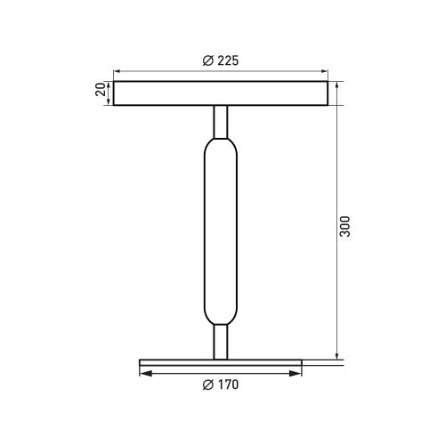 Светильник SP-ALYSS-TAB-R22.5x30-5W Warm3200-MIX (CF-BK, 110 deg, 230V) (Arlight, IP20 Мрамор, 5 лет)