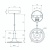 Подвес SPX-HANG-R150-L1400 (WH) (Arlight, Металл)