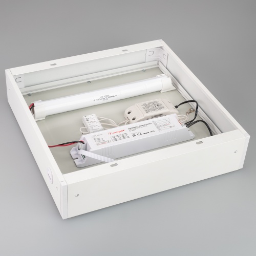 Светильник IM-EMERGENCY-3H-S300x300-17W Day4000 (WH, 120 deg, 230V) (Arlight, IP40 Металл, 2 года)