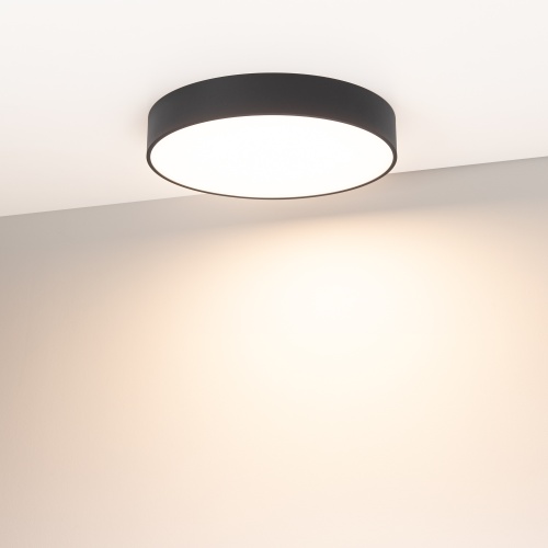 Светильник IM-RONDO-EMERGENCY-3H-R400-40W Warm3000 (BK, 120 deg, 230V) (Arlight, IP40 Металл, 2 года)