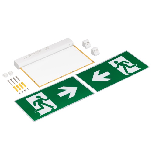 Аварийная панель EMG-VECTOR-3h-1.5W (Пикт. Влево/Вправо, IP20) (Arlight, IP20 Пластик, 3 года)