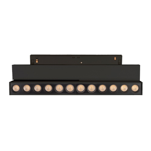 Светильник MAG-ORIENT-DOTS-FOLD-S230-12W Warm3000 (BK, 30 deg, 48V) (Arlight, IP20 Металл, 5 лет)
