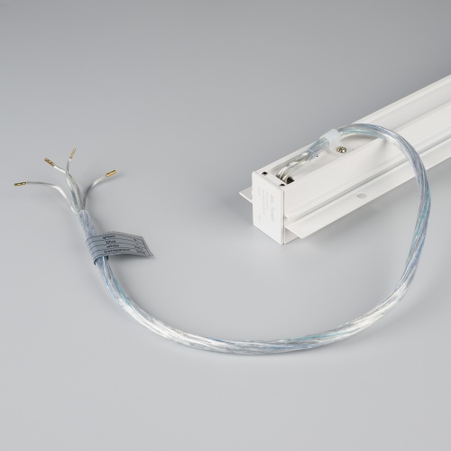 Трек встраиваемый MAG-TRACK-2538-FDW-3000 (WH, 5LN) (Arlight, IP20 Металл, 5 лет)