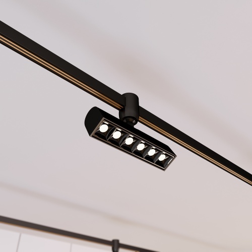 Светильник ART-APRIORI-LASER-TURN-L165-8W Warm3000 (BK, 48 deg, 48V) (Arlight, IP20 Металл, 3 года)