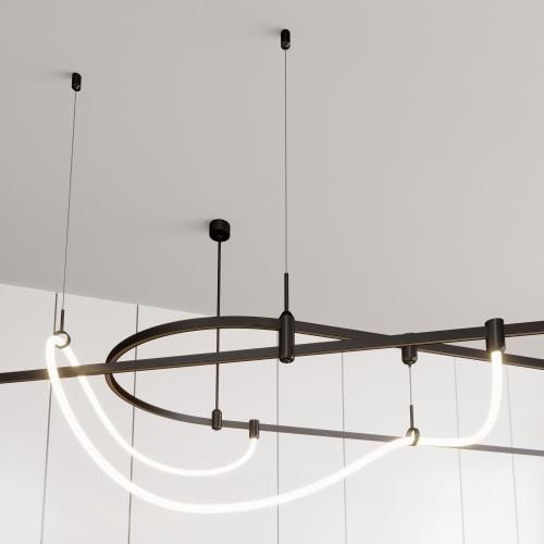 Светильник ART-APRIORI-TUBE-ELASTIC-R38-L1000-12W Warm3000 (BK, 360 deg, 48V) (Arlight, IP20 Металл, (Arlight, -)