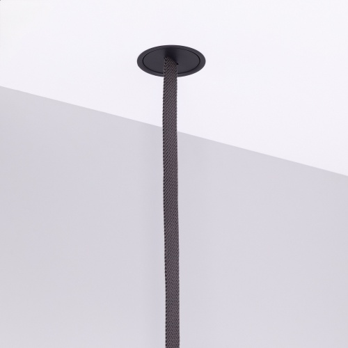 Чаша встраиваемая для подвода питания ART-INBELT-CANOPY-BUILT-POWER (BK, 48V) (Arlight, -)