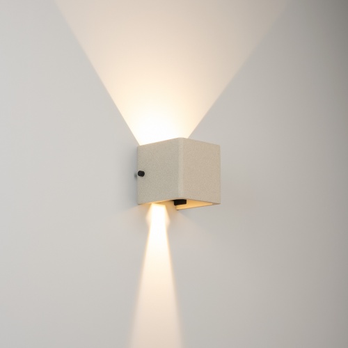 Светильник LGD-PERAN-WALL-S120x120-6W Warm3000 (WH, 0-80 deg, 230V) (Arlight, IP65 Бетон, 3 года)