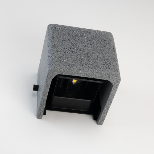 Светильник LGD-PERAN-WALL-S120x120-6W Warm3000 (BK, 0-80 deg, 230V) (Arlight, IP65 Бетон, 3 года)