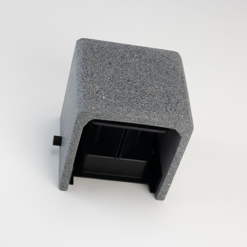 Светильник LGD-PERAN-WALL-S120x120-6W Warm3000 (BK, 0-80 deg, 230V) (Arlight, IP65 Бетон, 3 года)