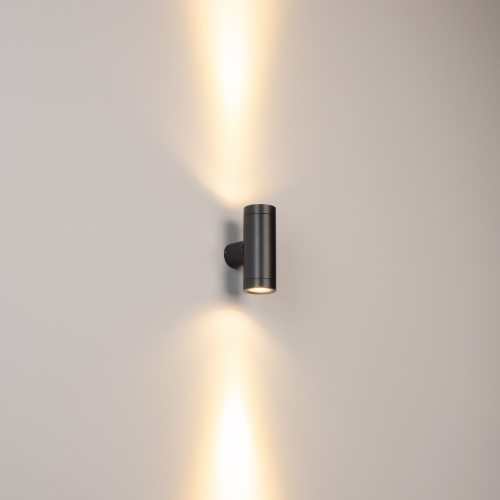 Светильник LGD-RAY-WALL-TWIN-R46-2x3W Warm3000 (GR, 24 deg, 230V) (Arlight, IP65 Металл, 3 года)