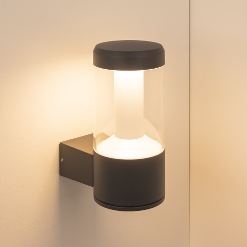Светильник LGD-STEM-WALL-10W Warm3000 (GR, 185 deg, 230V) (Arlight, IP65 Металл, 3 года)