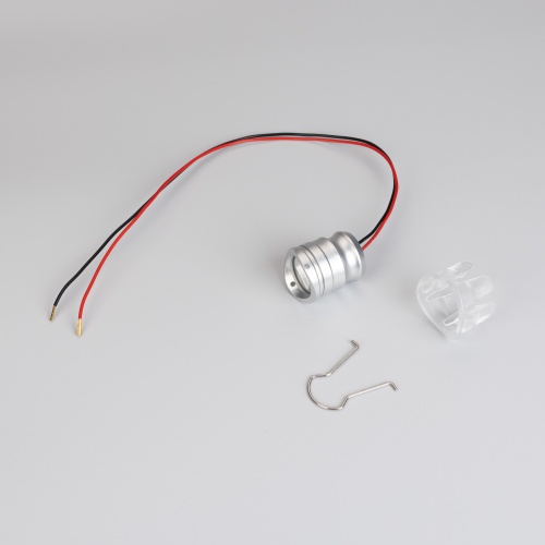 Светильник ALT-LODESTAR-HANDRAIL-R27-1.5W Warm3000 (GR, 30x60 deg, 12-24V) (Arlight, IP67 Металл, 3 года)