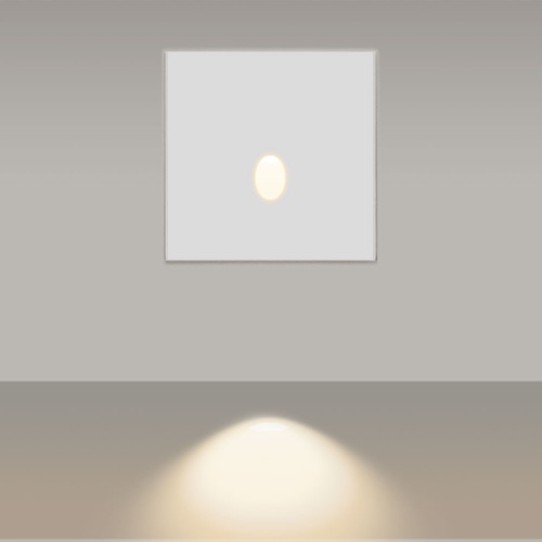 Светильник LT-GAP-S70x70-3W Warm3000 (WH, 30 deg) (Arlight, IP65 Металл, 3 года)