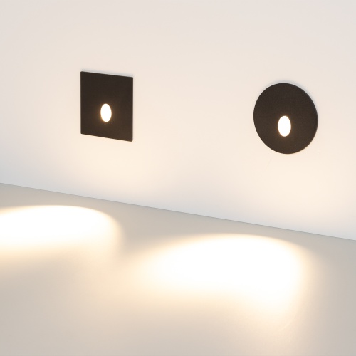Светильник LT-GAP-R70-3W Warm3000 (BK, 30deg, 230V) (Arlight, IP65 Металл, 3 года)