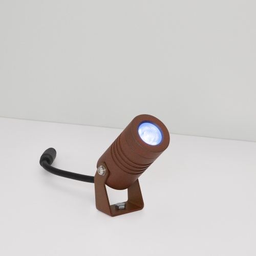 Светильник KT-RAY-COLOR-R42-6W RGB (RS, 25 deg, 12V) (Arlight, IP67 Металл, 3 года)